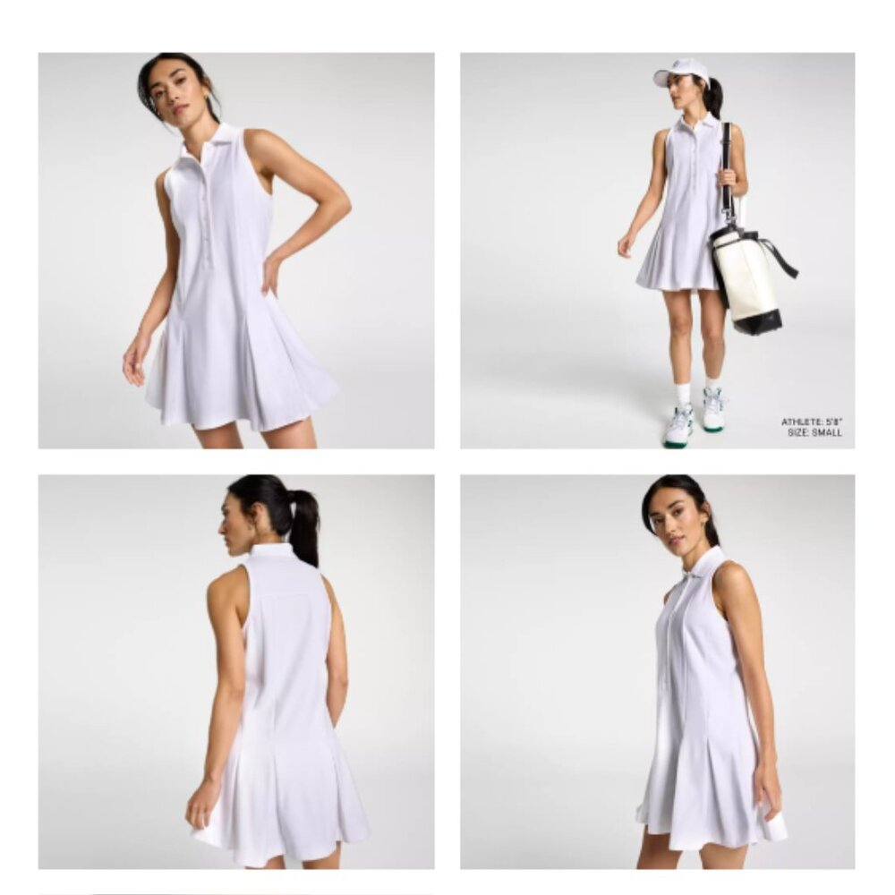 CALIA Women's Box Pleat Polo Dress - NWT size XL - Picture 2 of 5